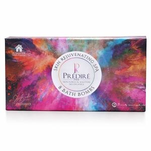 Prediré Paris Luxury Bath Bomb Set | Skin Rejuvenating Spa | 8 Count | NEW